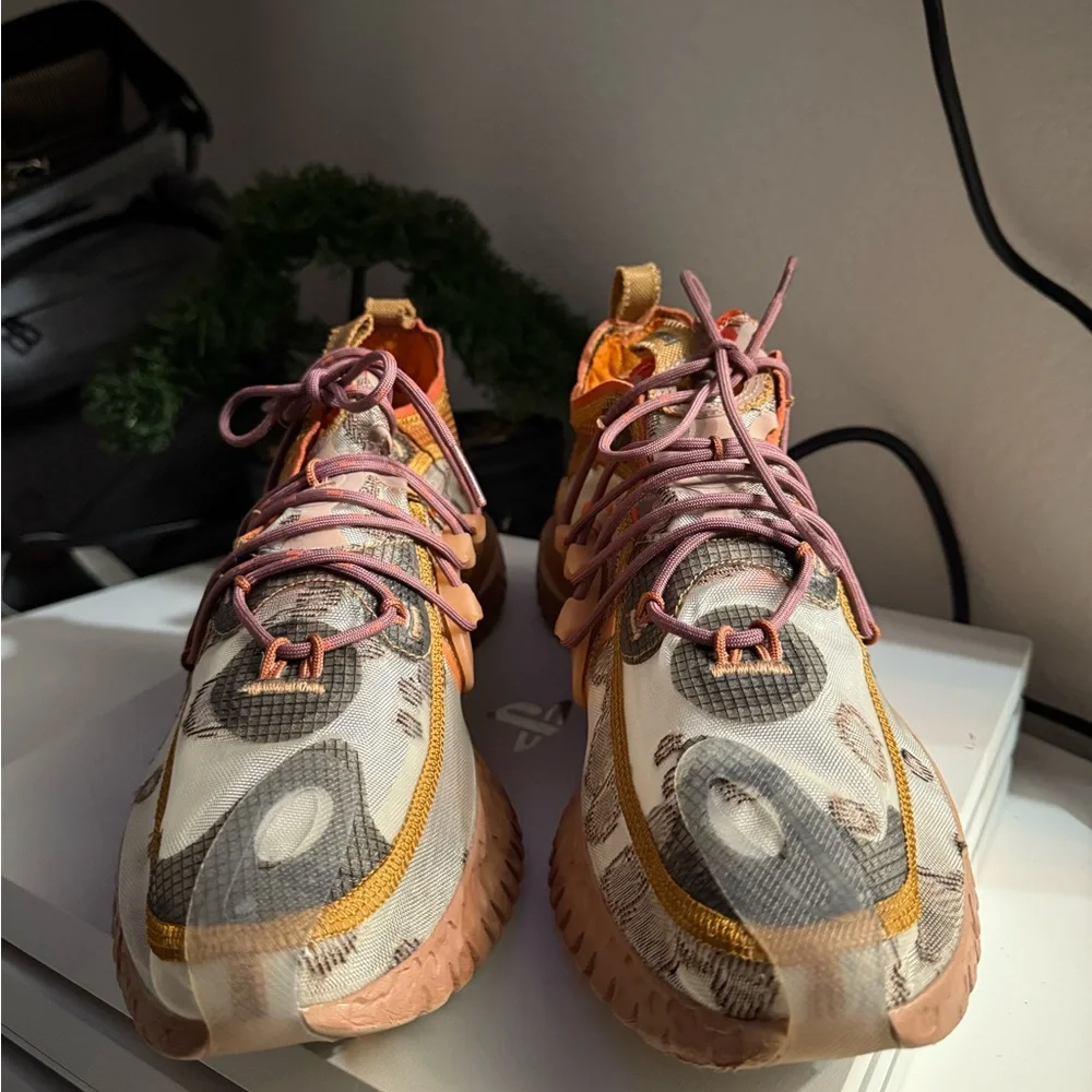 Nike Flow 2020 ISPA Desert Dust Black Shoes DM2830 200 Men's Size 9.5 NIB - Picture 6 of 8